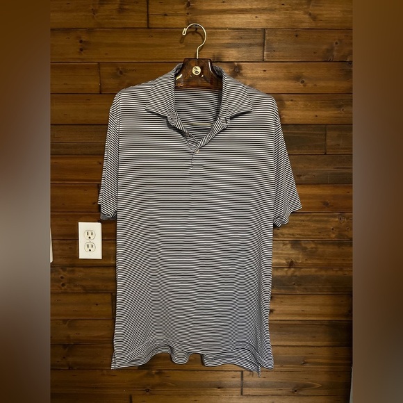 Peter Millar Other - Peter Millar Summer comfort polo size Large striped EUC